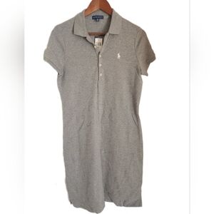 Size M Ralph Lauren Polo Dress Gray